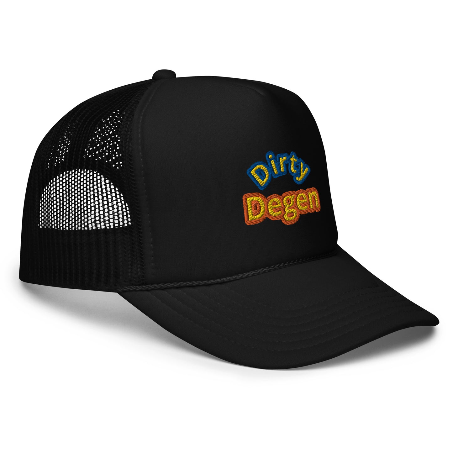 Classic Dirty Degen Foam Trucker Hat