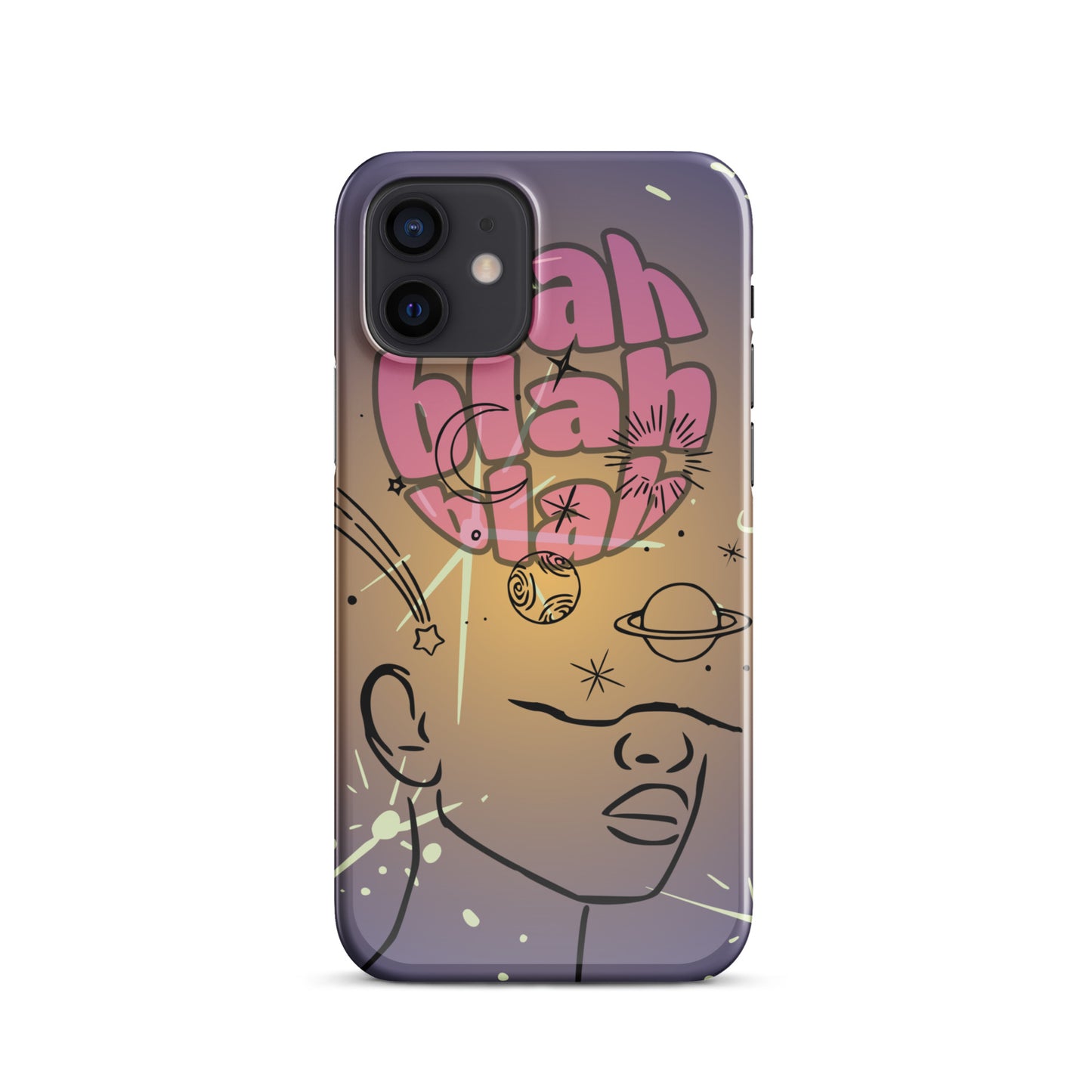 Bla Bla Bla Snap case for iPhone®