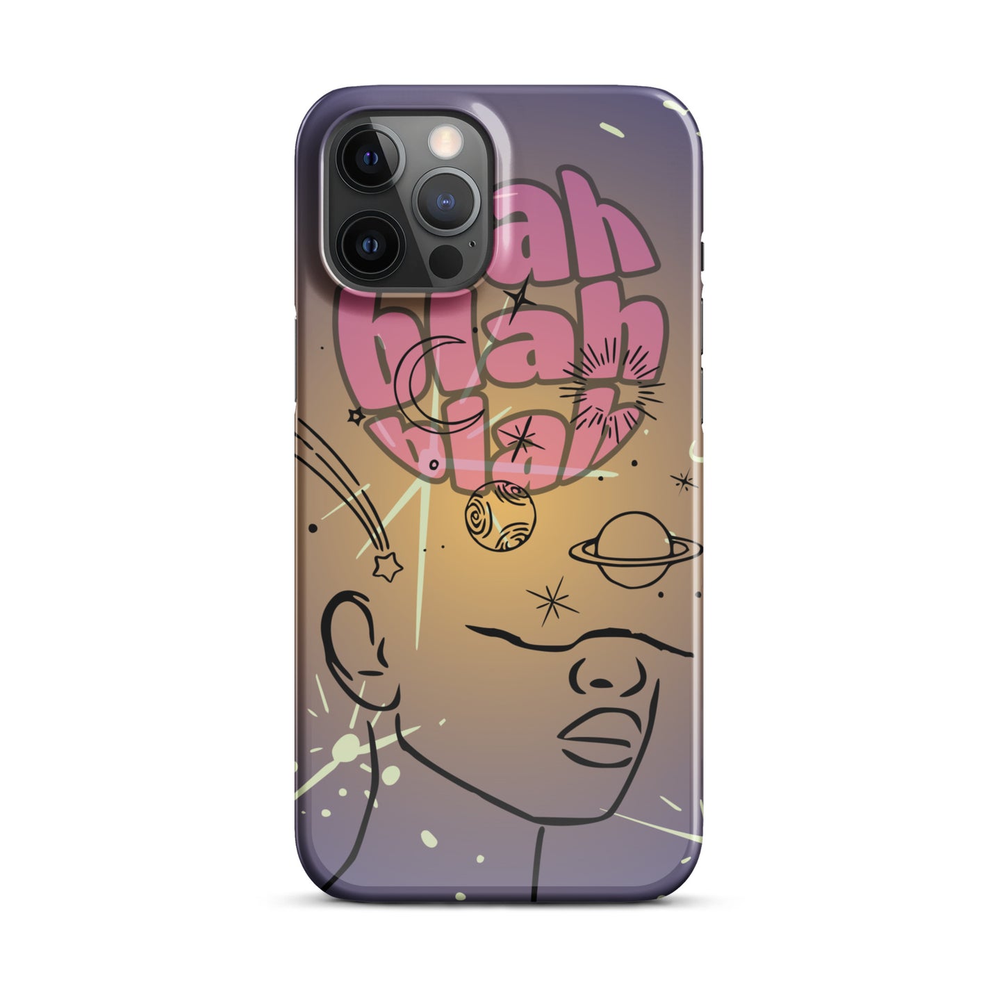 Bla Bla Bla Snap case for iPhone®