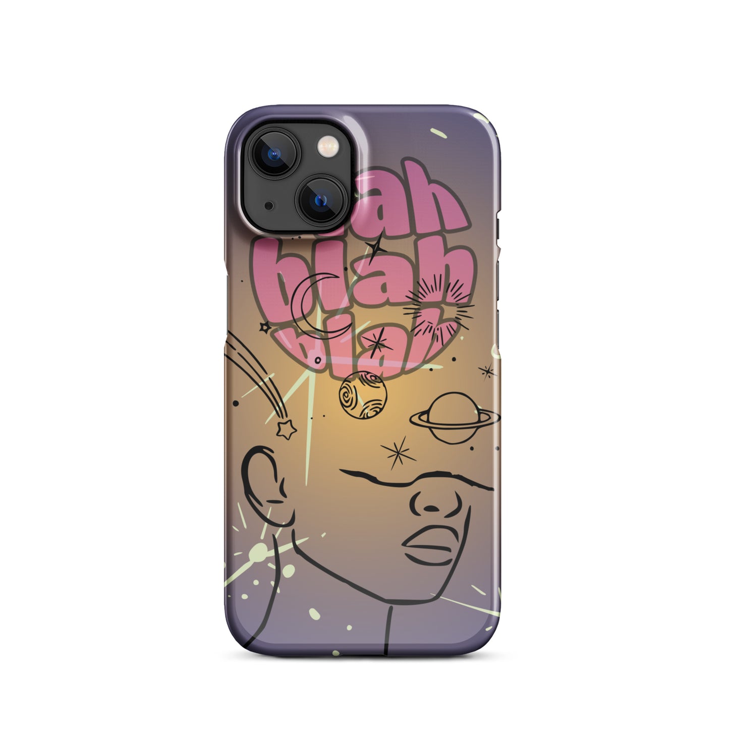 Bla Bla Bla Snap case for iPhone®
