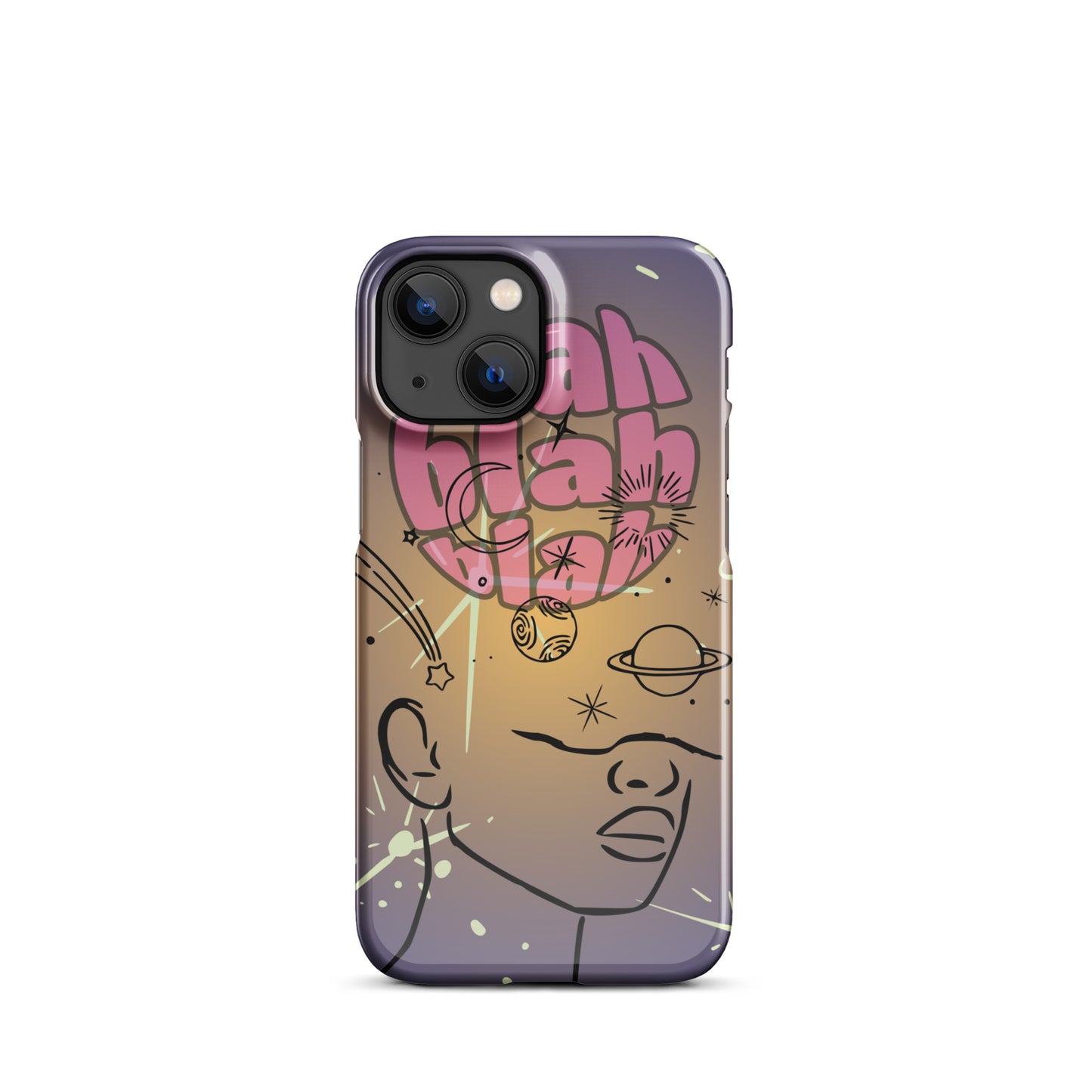 Bla Bla Bla Snap case for iPhone®