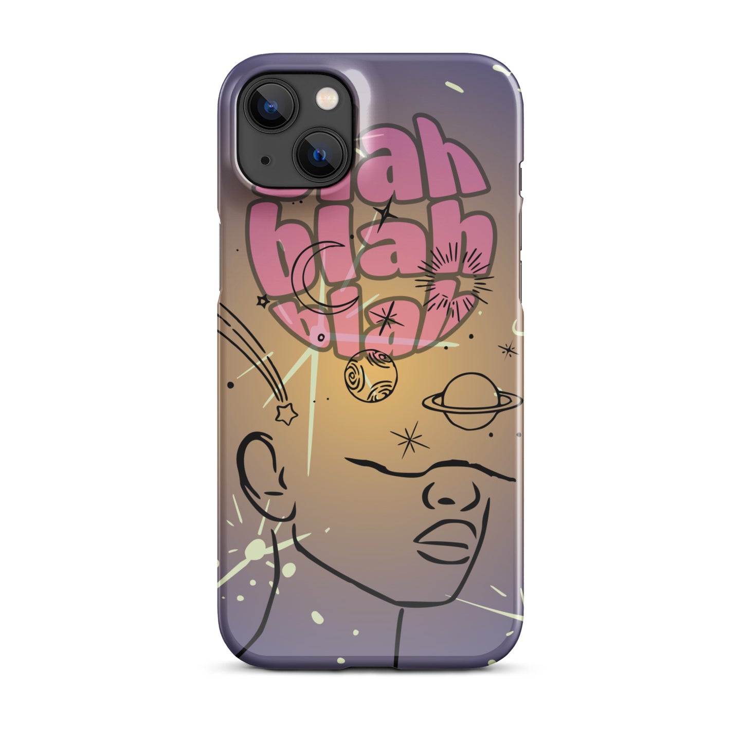 Bla Bla Bla Snap case for iPhone®