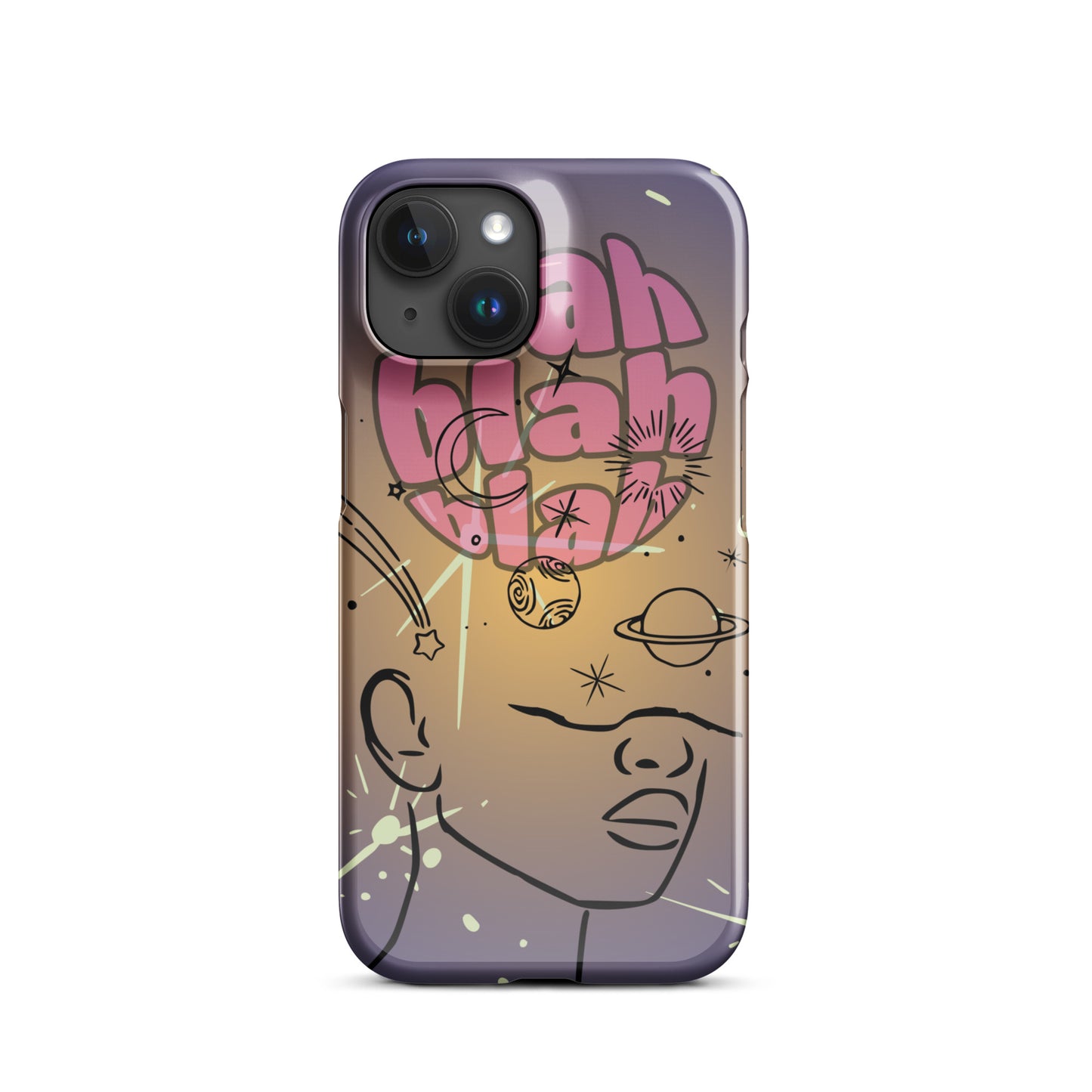 Bla Bla Bla Snap case for iPhone®