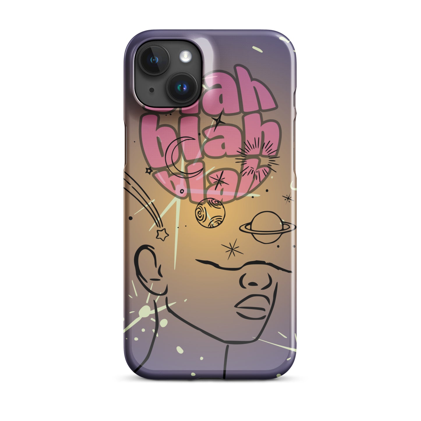 Bla Bla Bla Snap case for iPhone®