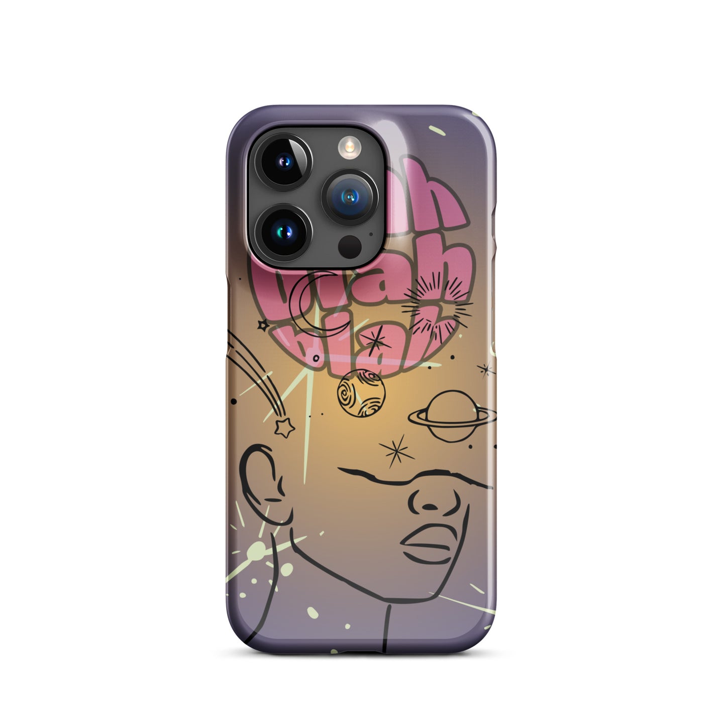 Bla Bla Bla Snap case for iPhone®