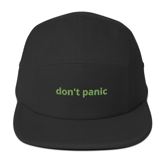 Don't Panic Five Panel Cap