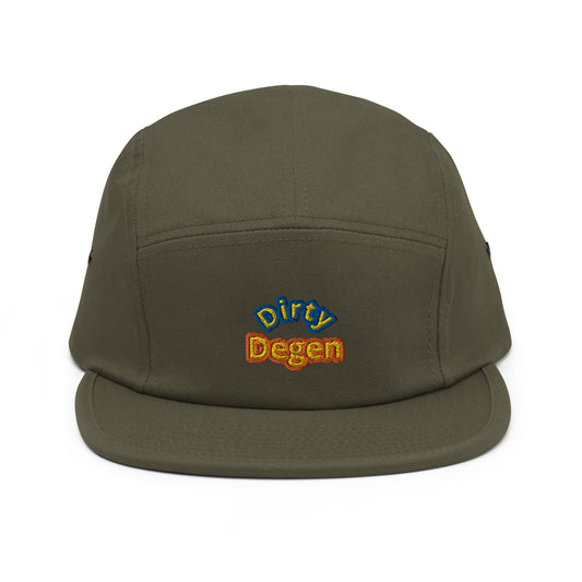 Classic Dirty Degen Five Panel Cap