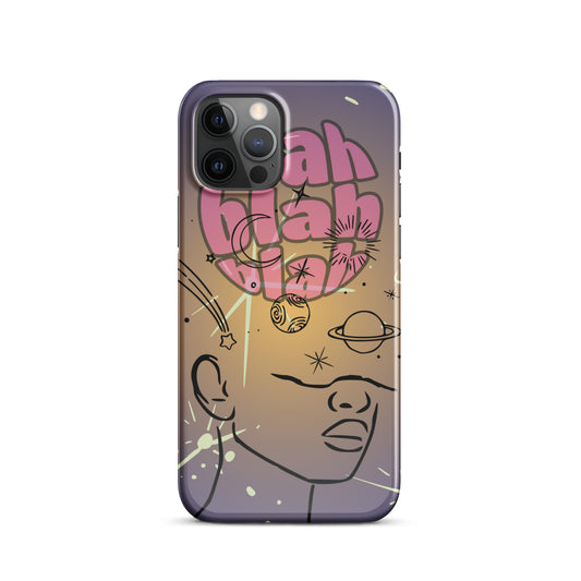 Bla Bla Bla Snap case for iPhone®